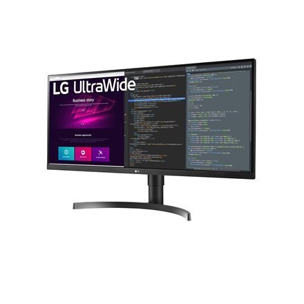 LG | 34WN750P-B | 34 " | IPS | QHD | 21:9 | 5 ms | 300 cd/m² | HDMI ports quantity 2 | 60 Hz LG | 34WN750P-B | 34 " | IPS | QHD | 21:9 | 5 ms | 300 cd/m² | HDMI ports quantity 2 | 60 Hz