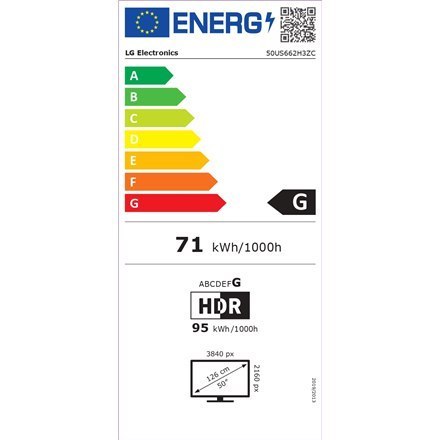 LG | 50US662H3ZC | 50 " | Landscape | 16/7 | WebOS | Wi-Fi LG | 50US662H3ZC | 50 " | Landscape | 16/7 | WebOS | Wi-Fi