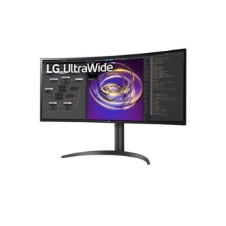 LG | Curved Monitor | 34WP85CP-B | 34 " | IPS | QHD | 21:9 | 60 Hz | 5 ms | 3440 x 1440 | 300 cd/m² | Porty HDMI w ilości 2 | Cz