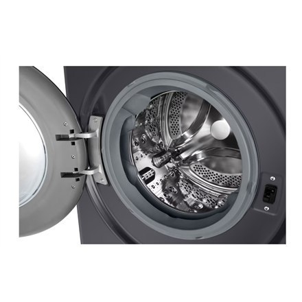 LG F2WR508S2M Washing machine, A, Front loading, Washing capacity 10 kg, Depth 56.5 cm, 1400 RPM, Middle Black | LG | Washing Ma LG F2WR508S2M Washing machine, A, Front loading, Washing capacity 10 kg, Depth 56.5 cm, 1400 RPM, Middle Black | LG | Washing Ma