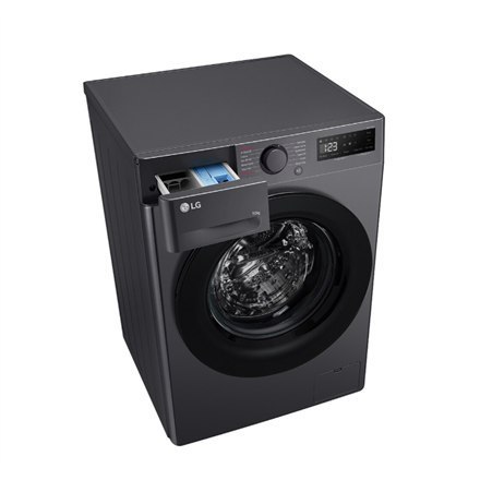 LG F2WR508S2M Washing machine, A, Front loading, Washing capacity 10 kg, Depth 56.5 cm, 1400 RPM, Middle Black | LG | Washing Ma LG F2WR508S2M Washing machine, A, Front loading, Washing capacity 10 kg, Depth 56.5 cm, 1400 RPM, Middle Black | LG | Washing Ma