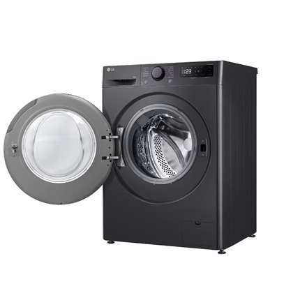 LG F2WR508S2M Washing machine, A, Front loading, Washing capacity 10 kg, Depth 56.5 cm, 1400 RPM, Middle Black | LG | Washing Ma LG F2WR508S2M Washing machine, A, Front loading, Washing capacity 10 kg, Depth 56.5 cm, 1400 RPM, Middle Black | LG | Washing Ma
