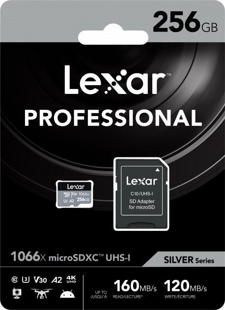 Lexar | High-Performance 1066x | UHS-I | 256 GB | MicroSDXC | Pamięć flash klasy 10 Lexar | High-Performance 1066x | UHS-I | 256 GB | MicroSDXC | Pamięć flash klasy 10