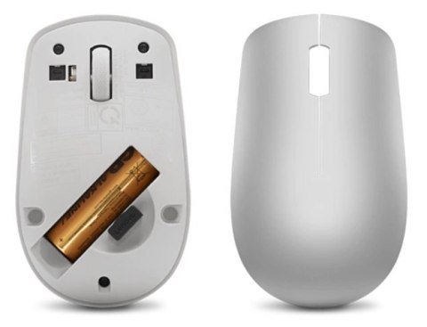 Lenovo | Wireless Mouse | 530 | Optical Mouse | 2.4 GHz Wireless via Nano USB | Platinum Grey | 1 year(s) Lenovo | Wireless Mouse | 530 | Optical Mouse | 2.4 GHz Wireless via Nano USB | Platinum Grey | 1 year(s)