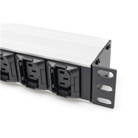 Listwa gniazdowa z profilem aluminiowym, 10-drożna, wtyczka IEC C20 | DN-95427 | Ilość gniazd 7 Listwa gniazdowa z profilem aluminiowym, 10-drożna, wtyczka IEC C20 | DN-95427 | Ilość gniazd 7
