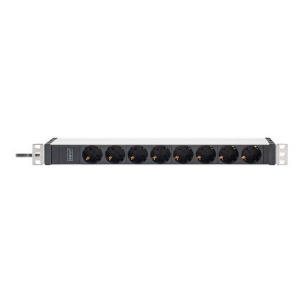 Listwa gniazdowa z profilem aluminiowym, wtyczka IEC C20 | DN-95428 | Ilość gniazd 8 Listwa gniazdowa z profilem aluminiowym, wtyczka IEC C20 | DN-95428 | Ilość gniazd 8