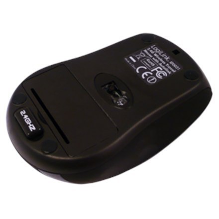 Logilink | 2.4GH wireless mini mouse with autolink | Maus optisch Funk 2.4 GHz | wireless | Black Logilink | 2.4GH wireless mini mouse with autolink | Maus optisch Funk 2.4 GHz | wireless | Black