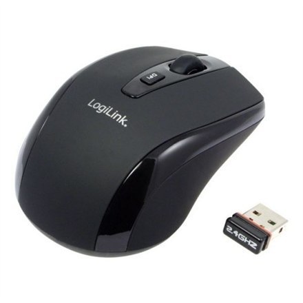 Logilink | 2.4GH wireless mini mouse with autolink | Maus optisch Funk 2.4 GHz | wireless | Black Logilink | 2.4GH wireless mini mouse with autolink | Maus optisch Funk 2.4 GHz | wireless | Black