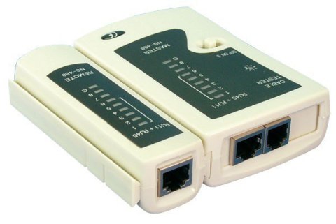 Logilink | Cable tester for RJ11, RJ12 and RJ45 with remote unit Logilink | Cable tester for RJ11, RJ12 and RJ45 with remote unit