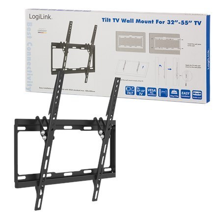 Logilink BP0012 TV Wall mount, 32-55", tilt -14°, 25 mm Logilink Logilink BP0012 TV Wall mount, 32-55", tilt -14°, 25 mm Logilink