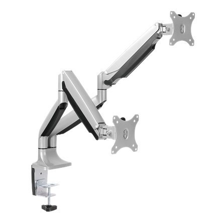 Logilink BP0043 Dual Monitor Desk mount, 13"-32",gas spring, aluminum Logilink Logilink BP0043 Dual Monitor Desk mount, 13"-32",gas spring, aluminum Logilink