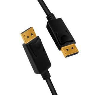 Logilink | DisplayPort cable | Male | 20 pin DisplayPort | Male | 20 pin DisplayPort | 1 m | Black