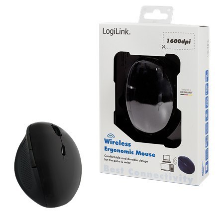 Logilink | Mouse | ID0139 | Wireless | Black Logilink | Mouse | ID0139 | Wireless | Black