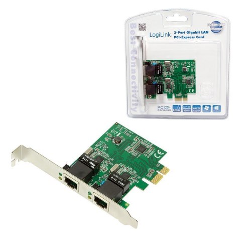 Logilink | Network adapter | Ethernet | Fast Ethernet | Gigabit Ethernet | PCI Express 2.0 Logilink | Network adapter | Ethernet | Fast Ethernet | Gigabit Ethernet | PCI Express 2.0