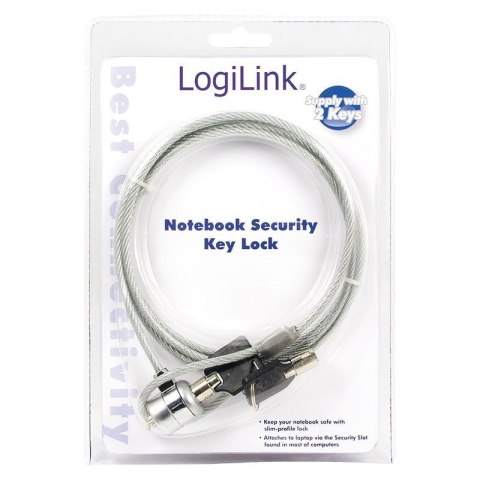 Logilink | Notebook Security Lock | 1.5 m Logilink | Notebook Security Lock | 1.5 m