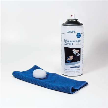 Logilink | RP0012 | Foam Cleaner for LCD / TFT screens | 400 ml Logilink | RP0012 | Foam Cleaner for LCD / TFT screens | 400 ml