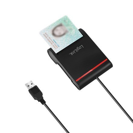 Logilink | USB 2.0 card reader, for smart ID | CR0047 | Card Reader Logilink | USB 2.0 card reader, for smart ID | CR0047 | Card Reader
