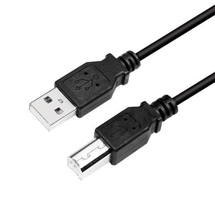 Logilink | USB cable | Male | 4 pin USB Type B | Male | Black | 4 pin USB Type A | 3 m Logilink | USB cable | Male | 4 pin USB Type B | Male | Black | 4 pin USB Type A | 3 m