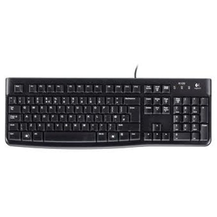Logitech | K120 | Standardowa | Przewodowa | PL/LT | 1,5 m | Czarna | Port USB | Litewska | 55 g Logitech | K120 | Standardowa | Przewodowa | PL/LT | 1,5 m | Czarna | Port USB | Litewska | 55 g