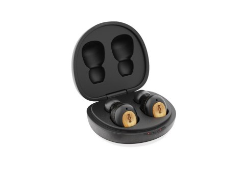 Marley | True Wireless Earbuds | Champion | Wbudowany mikrofon | Bluetooth | Czarny Marley | True Wireless Earbuds | Champion | Wbudowany mikrofon | Bluetooth | Czarny
