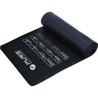 Mata do ćwiczeń Pure2Improve | 1830 mm | 580 mm | 10 mm | Czarny