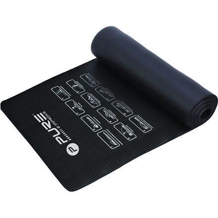 Mata do ćwiczeń Pure2Improve | 1830 mm | 580 mm | 10 mm | Czarny Mata do ćwiczeń Pure2Improve | 1830 mm | 580 mm | 10 mm | Czarny