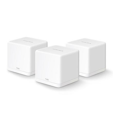 Mercusys | AC1300 Whole Home Mesh Wi-Fi System | Halo H30G (3-Pack) | 802.11ac | 400+867 Mbit/s | Mbit/s | Ethernet LAN (RJ-45) Mercusys | AC1300 Whole Home Mesh Wi-Fi System | Halo H30G (3-Pack) | 802.11ac | 400+867 Mbit/s | Mbit/s | Ethernet LAN (RJ-45)