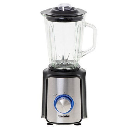 Mesko | Blender | MS 4080 | Tabletop | 600 W | Materiał słoika Szkło | Pojemność słoika 1,5 L | Kruszenie lodu | Czarny/Srebrny Mesko | Blender | MS 4080 | Tabletop | 600 W | Materiał słoika Szkło | Pojemność słoika 1,5 L | Kruszenie lodu | Czarny/Srebrny