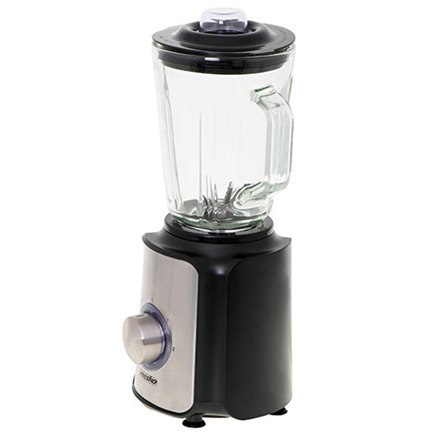Mesko | Blender | MS 4080 | Tabletop | 600 W | Materiał słoika Szkło | Pojemność słoika 1,5 L | Kruszenie lodu | Czarny/Srebrny Mesko | Blender | MS 4080 | Tabletop | 600 W | Materiał słoika Szkło | Pojemność słoika 1,5 L | Kruszenie lodu | Czarny/Srebrny