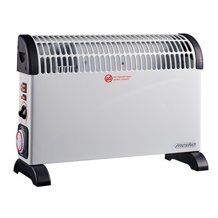 Mesko | Grzejnik konwektorowy z wyłącznikiem czasowym i turbowentylatorem | MS 7741w | Grzejnik konwektorowy | 2000 W | Liczba p Mesko | Grzejnik konwektorowy z wyłącznikiem czasowym i turbowentylatorem | MS 7741w | Grzejnik konwektorowy | 2000 W | Liczba p