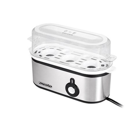 Mesko | Jajowar | MS 4485 | Stal nierdzewna | 210 W | Funkcje Na 3 jajka Mesko | Jajowar | MS 4485 | Stal nierdzewna | 210 W | Funkcje Na 3 jajka