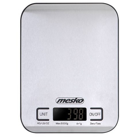 Mesko | Kitchen scale | MS 3169 black | Maximum weight (capacity) 5 kg | Graduation 1 g | Display type | Inox/Black Mesko | Kitchen scale | MS 3169 black | Maximum weight (capacity) 5 kg | Graduation 1 g | Display type | Inox/Black