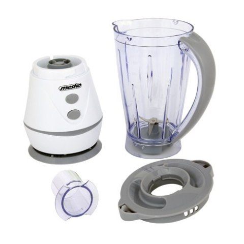 Mesko | MS 4060 | Tabletop | 500 W | Materiał słoika Plastik | Pojemność słoika 1 L | Biały/szary Mesko | MS 4060 | Tabletop | 500 W | Materiał słoika Plastik | Pojemność słoika 1 L | Biały/szary