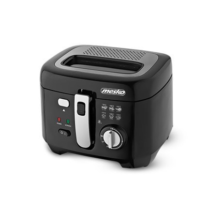 Mesko | MS 4908 | Frytkownica | Moc 1800 W | Pojemność 2,5 L | Czarny Mesko | MS 4908 | Frytkownica | Moc 1800 W | Pojemność 2,5 L | Czarny