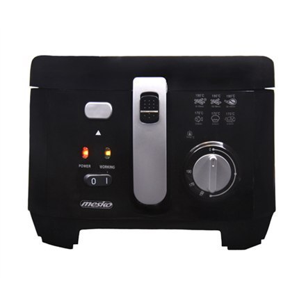 Mesko | MS 4908 | Frytkownica | Moc 1800 W | Pojemność 2,5 L | Czarny Mesko | MS 4908 | Frytkownica | Moc 1800 W | Pojemność 2,5 L | Czarny