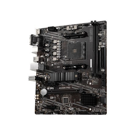 MSI | A520M PRO | Rodzina procesorów AMD | Gniazdo procesora AM4 | DDR4 | Gniazda pamięci 2 | Liczba złączy SATA | Chipset AMD A MSI | A520M PRO | Rodzina procesorów AMD | Gniazdo procesora AM4 | DDR4 | Gniazda pamięci 2 | Liczba złączy SATA | Chipset AMD A