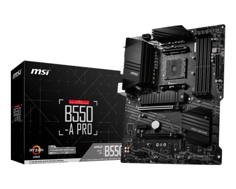 MSI | B550-A PRO | Rodzina procesorów AMD | Gniazdo procesora AM4 | DDR4 DIMM | Gniazda pamięci 4 | Obsługiwane interfejsy dyskó MSI | B550-A PRO | Rodzina procesorów AMD | Gniazdo procesora AM4 | DDR4 DIMM | Gniazda pamięci 4 | Obsługiwane interfejsy dyskó