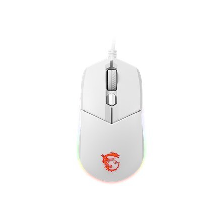 MSI | Clutch GM11 | Optyczna | Mysz dla graczy | Biała | Tak MSI | Clutch GM11 | Optyczna | Mysz dla graczy | Biała | Tak