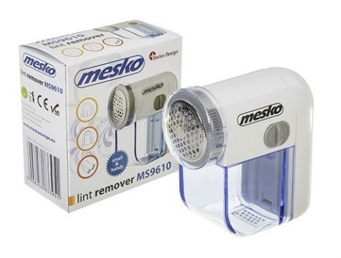 Mesko | Odkurzacz kłaczków | MS 9610 | Biały | Baterie AAA