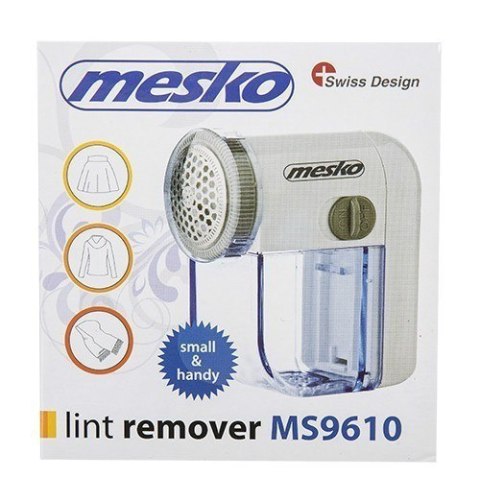 Mesko | Odkurzacz kłaczków | MS 9610 | Biały | Baterie AAA