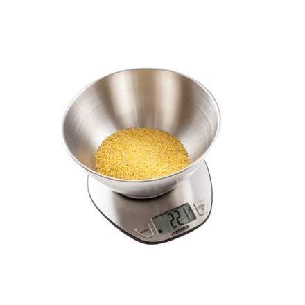 Mesko | Waga kuchenna | MS 3152 | Maksymalna waga (udźwig) 5 kg | Podziałka 1 g | Typ wyświetlacza LCD | Stal nierdzewna Mesko | Waga kuchenna | MS 3152 | Maksymalna waga (udźwig) 5 kg | Podziałka 1 g | Typ wyświetlacza LCD | Stal nierdzewna
