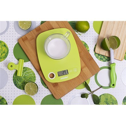 Mesko | Waga kuchenna | MS 3159g | Maksymalna waga (nośność) 5 kg | Podziałka 1 g | Typ wyświetlacza LCD | Zielony Mesko | Waga kuchenna | MS 3159g | Maksymalna waga (nośność) 5 kg | Podziałka 1 g | Typ wyświetlacza LCD | Zielony