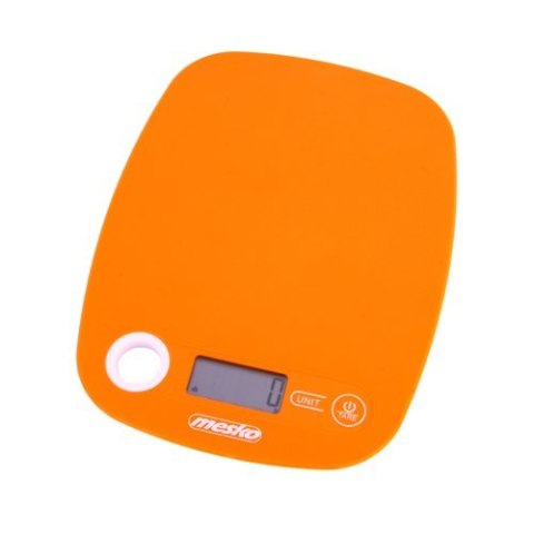 Mesko | Waga kuchenna | MS 3159o | Maksymalna waga (nośność) 5 kg | Podziałka 1 g | Typ wyświetlacza LCD | Pomarańczowy Mesko | Waga kuchenna | MS 3159o | Maksymalna waga (nośność) 5 kg | Podziałka 1 g | Typ wyświetlacza LCD | Pomarańczowy