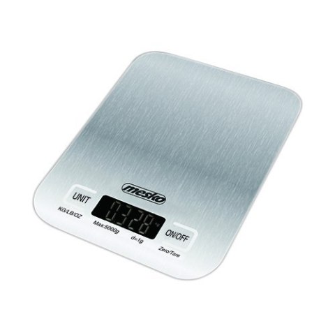 Mesko | Waga kuchenna | MS 3169 biały | Maksymalna waga (udźwig) 5 kg | Podziałka 1 g | Typ wyświetlacza | Inox/Biały Mesko | Waga kuchenna | MS 3169 biały | Maksymalna waga (udźwig) 5 kg | Podziałka 1 g | Typ wyświetlacza | Inox/Biały