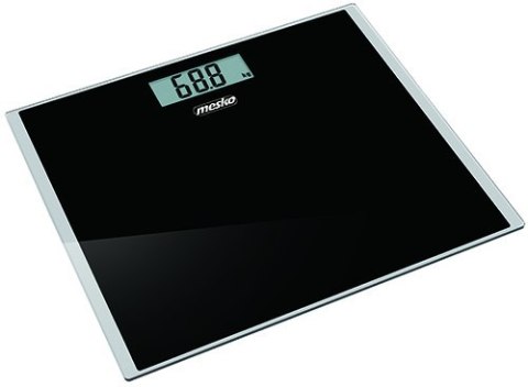 Mesko | Waga łazienkowa | 8150b | Maksymalna waga (nośność) 150 kg | Dokładność 100 g | Pomiar wskaźnika masy ciała (BMI) | Czar Mesko | Waga łazienkowa | 8150b | Maksymalna waga (nośność) 150 kg | Dokładność 100 g | Pomiar wskaźnika masy ciała (BMI) | Czar