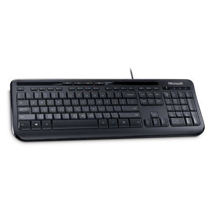 Microsoft | ANB-00021 | Wired Keyboard 600 | Multimedia | Wired | EN | 2 m | Black | English | 595 g Microsoft | ANB-00021 | Wired Keyboard 600 | Multimedia | Wired | EN | 2 m | Black | English | 595 g