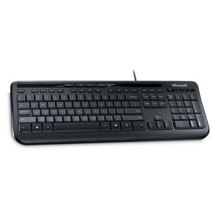 Microsoft | ANB-00021 | Wired Keyboard 600 | Multimedia | Wired | EN | 2 m | Black | English | 595 g Microsoft | ANB-00021 | Wired Keyboard 600 | Multimedia | Wired | EN | 2 m | Black | English | 595 g