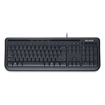 Microsoft | ANB-00021 | Wired Keyboard 600 | Multimedia | Wired | EN | 2 m | Black | English | 595 g Microsoft | ANB-00021 | Wired Keyboard 600 | Multimedia | Wired | EN | 2 m | Black | English | 595 g