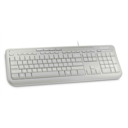 Microsoft | ANB-00032 | Wired Keyboard 600 | Standard | Wired | EN | 2 m | White | English | 595 g