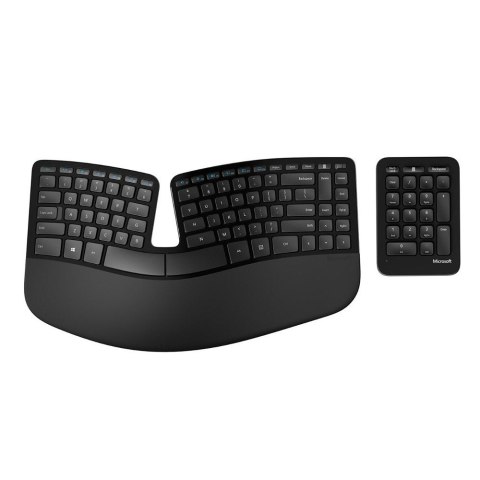 Microsoft | Keyboard and mouse | Sculpt Ergonomic Desktop | Standard | Wireless | Mouse included | RU | Black | USB | Numeric Microsoft | Keyboard and mouse | Sculpt Ergonomic Desktop | Standard | Wireless | Mouse included | RU | Black | USB | Numeric